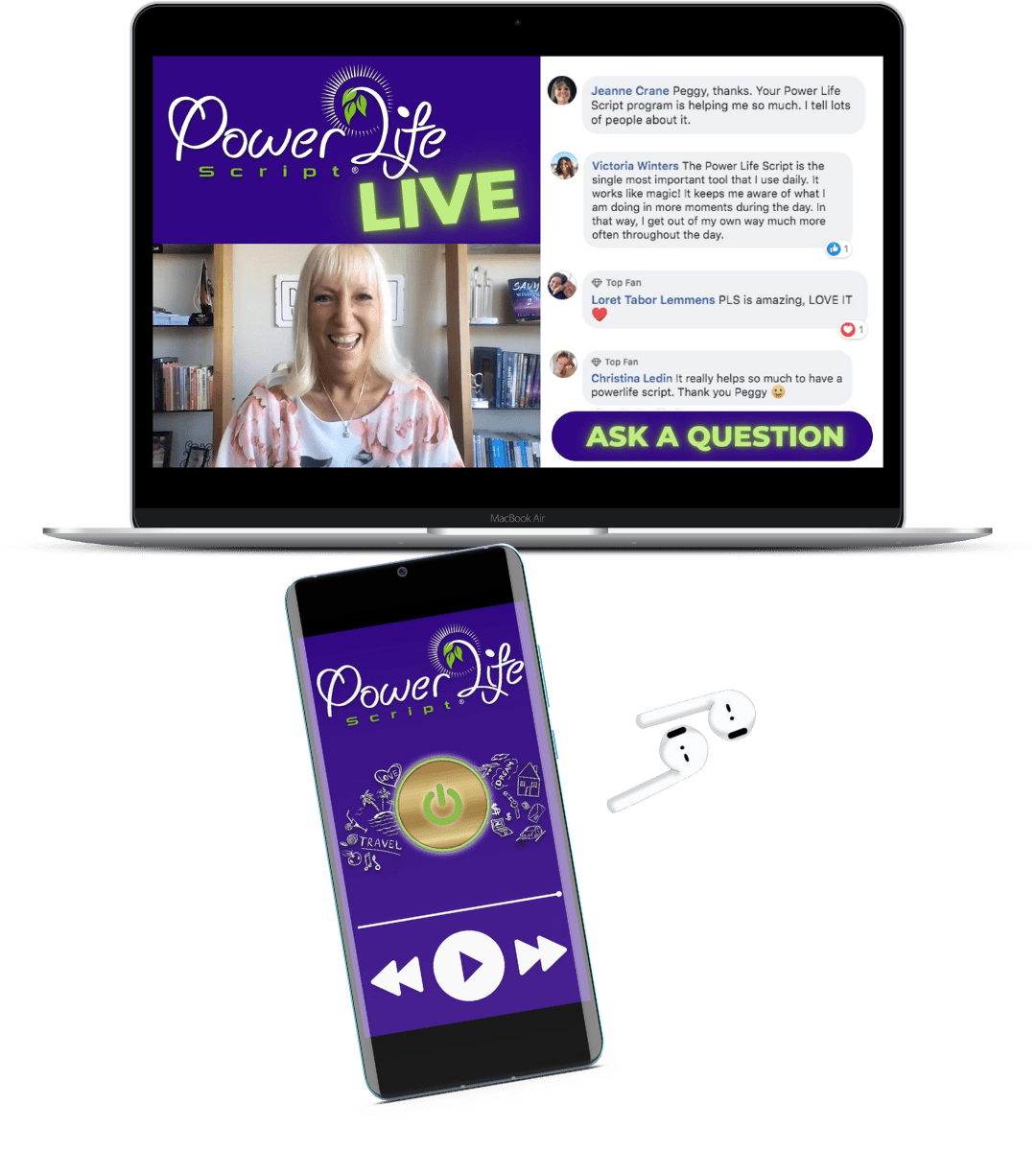 Power Life Script Live Peggy McColl